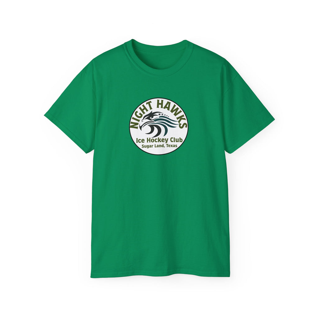 Night Hawks Ice Hockey Club Tee — Sugar Land, Texas Vintage Logo