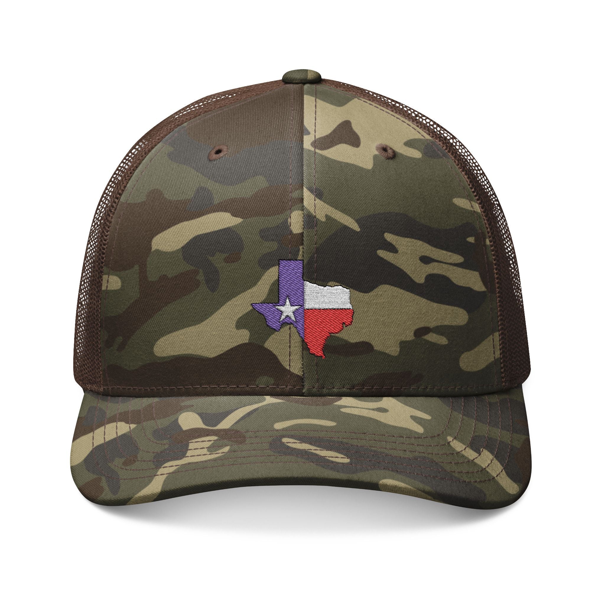 Camouflage Trucker Hat (Embroidery)