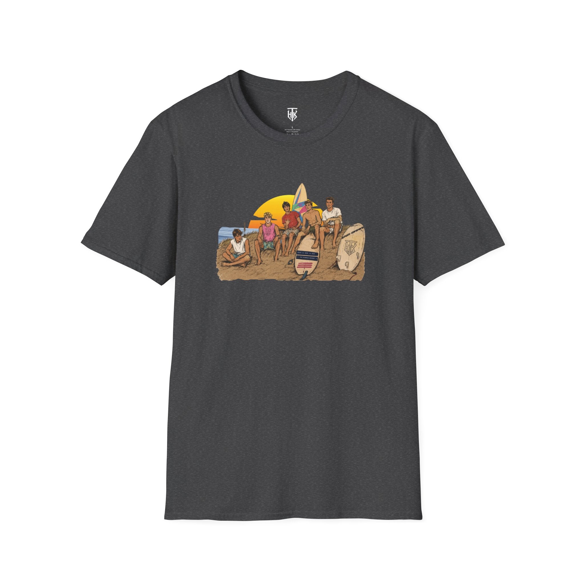 Surf Crew Graphic T-Shirt — Vintage Beach Vibes