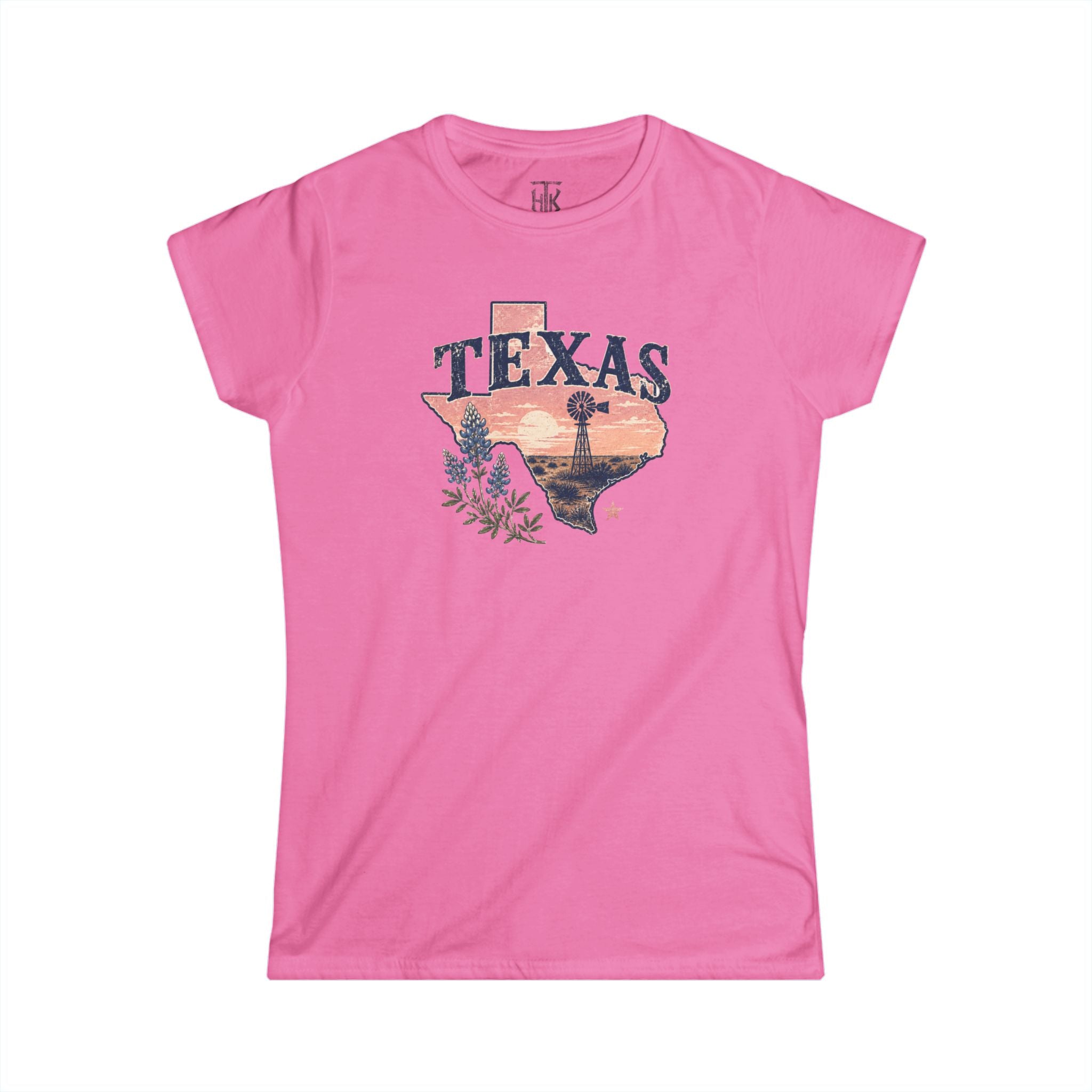 Texas Wildflower Vintage Women's Tee
