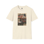 Connecticut Highlands Vintage Racing Tee — "Conn. Highlands" Retro Car Poster T-Shirt