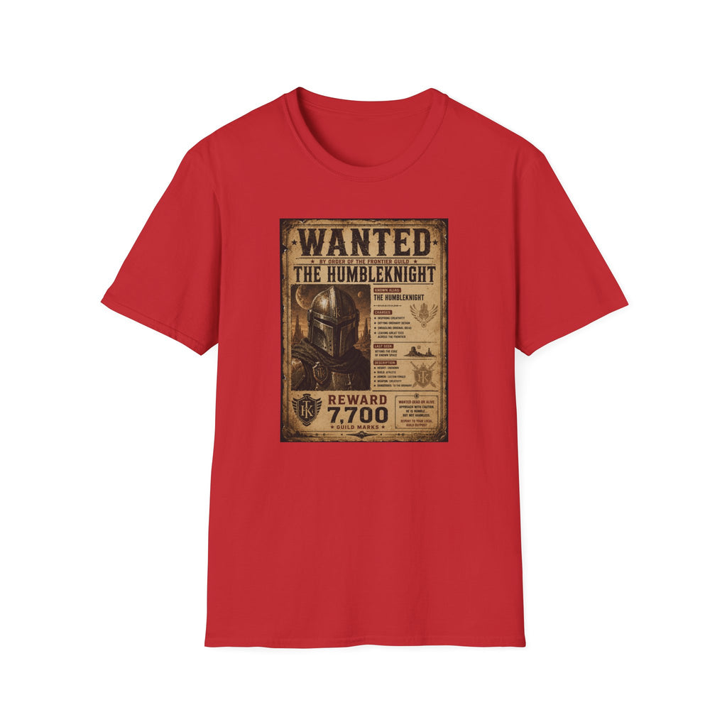 Wanted Poster 'The Humbleknight' T-Shirt