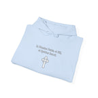 Veritas Aequitas "In Nomine Patris, et Filii, et Spiritus Sancti" Sleeve Scripture Pullover