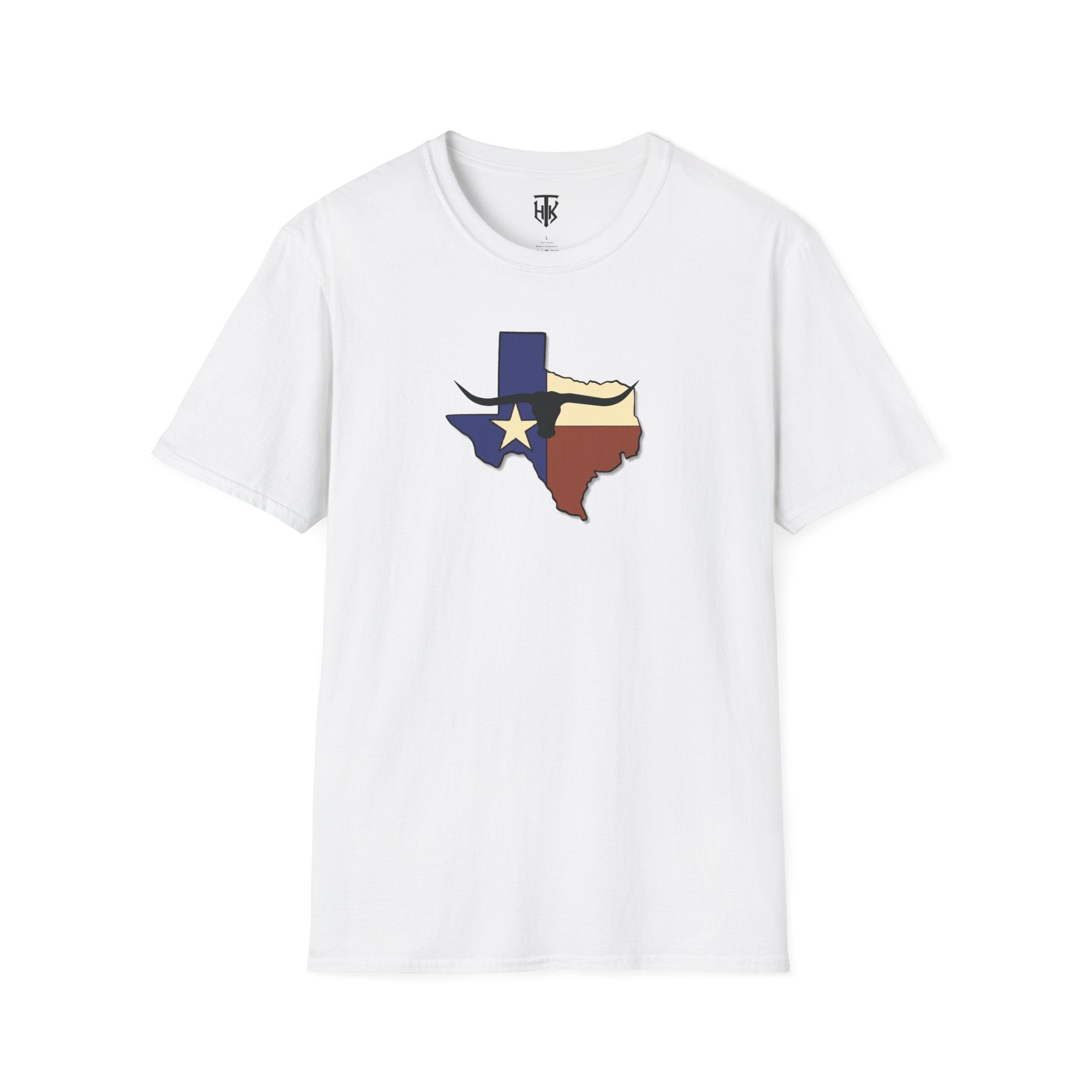 Texas Flag Outline T‑Shirt — Lone Star State Map Tee