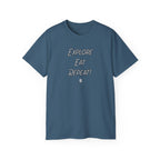 Explore Eat Repeat T-Shirt — Travel & Foodie Tee