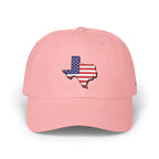 Texas Flag Dad Cap – American USA Lone Star Baseball Hat