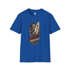 T‑Shirt — 'The Humble Knight' Skeleton Surfer Graphic Tee