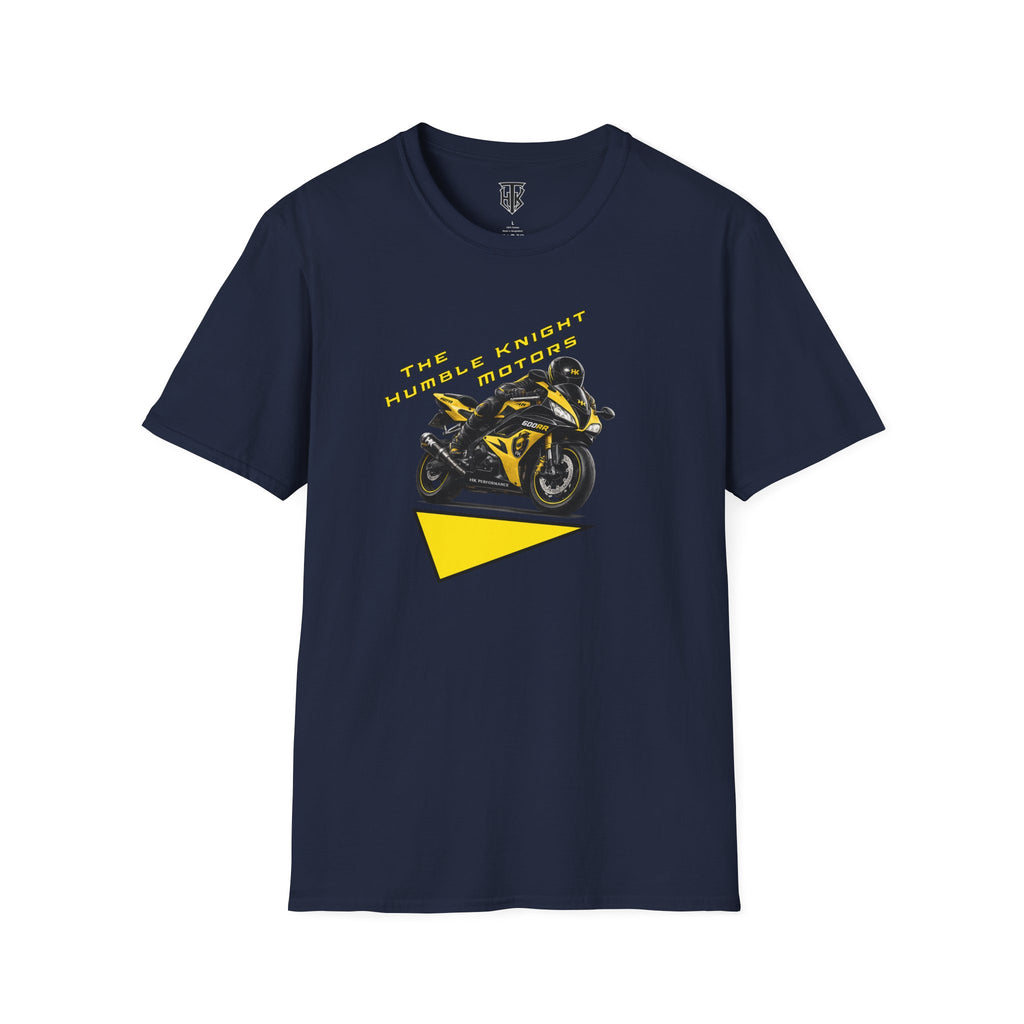 The Humble Knight Motors Yellow Sportbike Tee
