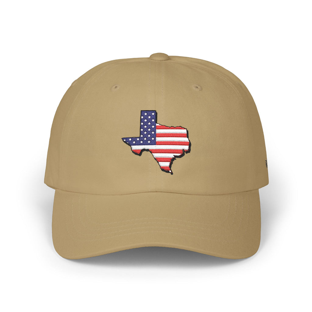 Texas Flag Dad Cap – American USA Lone Star Baseball Hat