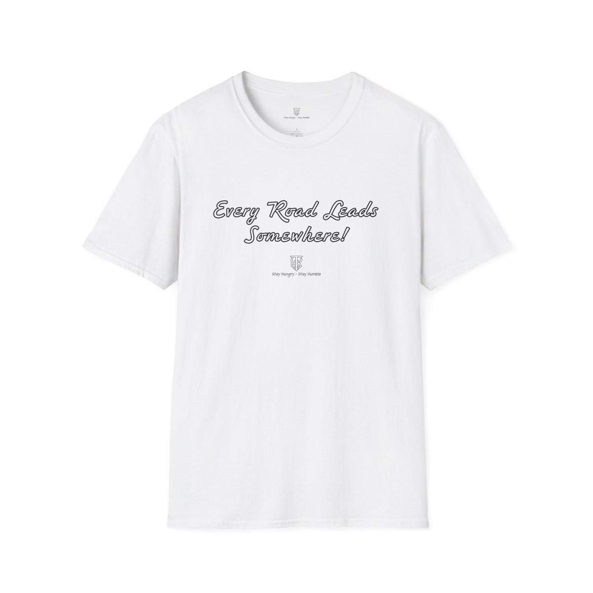 Every Road Leads Somewhere T-Shirt — Inspirational Travel Tee