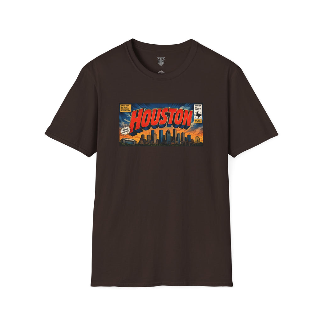 Houston Comic Skyline Tee