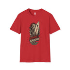 T‑Shirt — 'The Humble Knight' Skeleton Surfer Graphic Tee