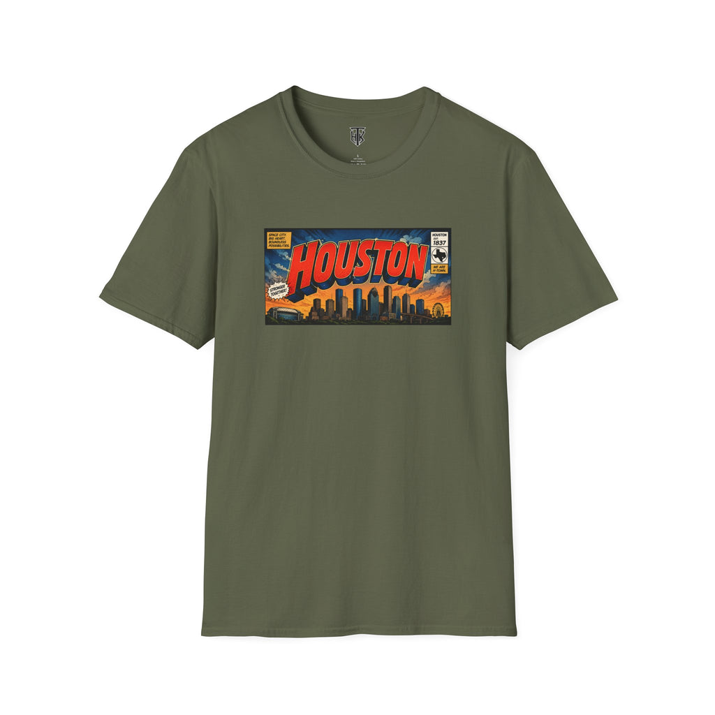 Houston Comic Skyline Tee