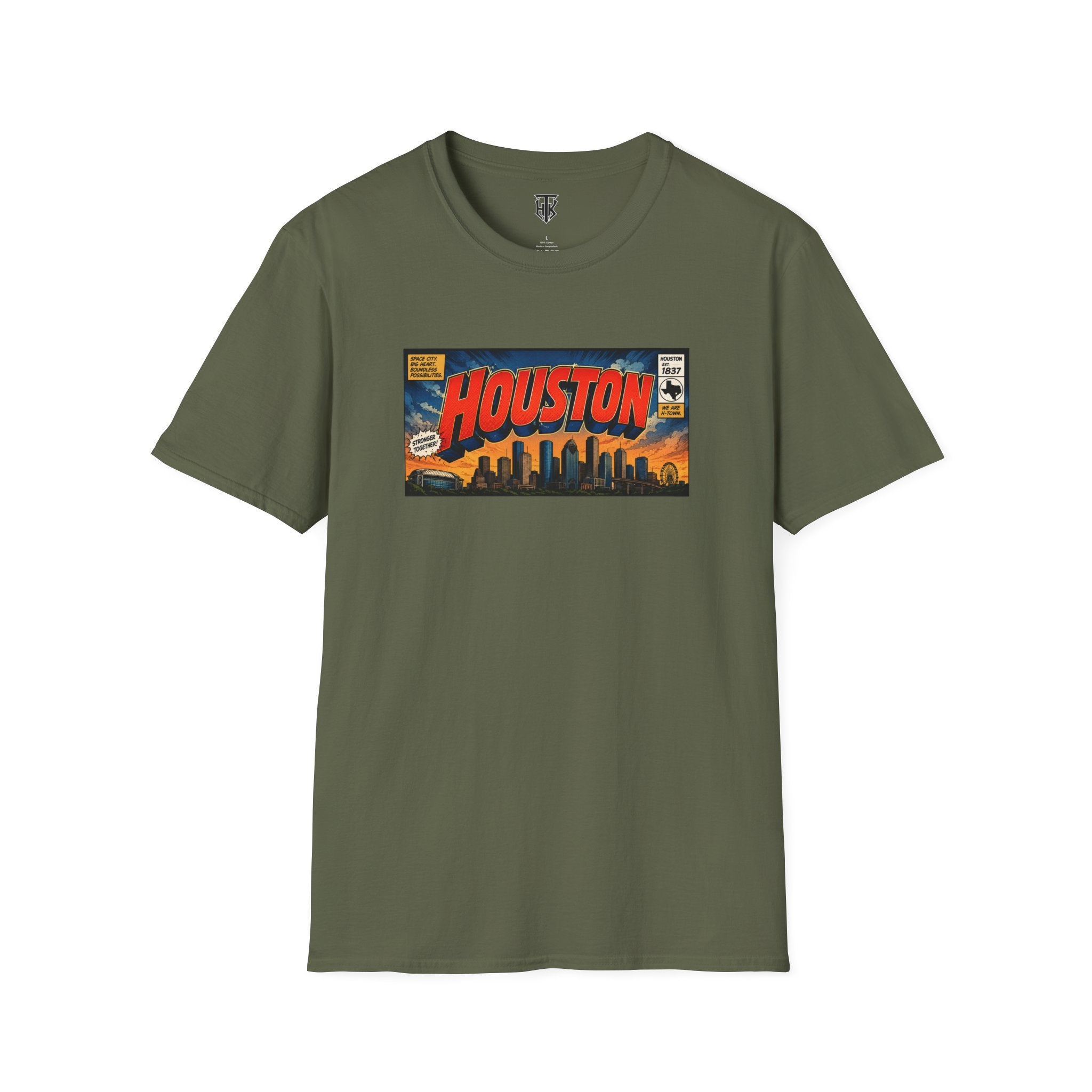 Houston Comic Skyline Tee
