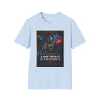 "The Humble Knight" Retro Sci‑Fi Armor Poster Tee