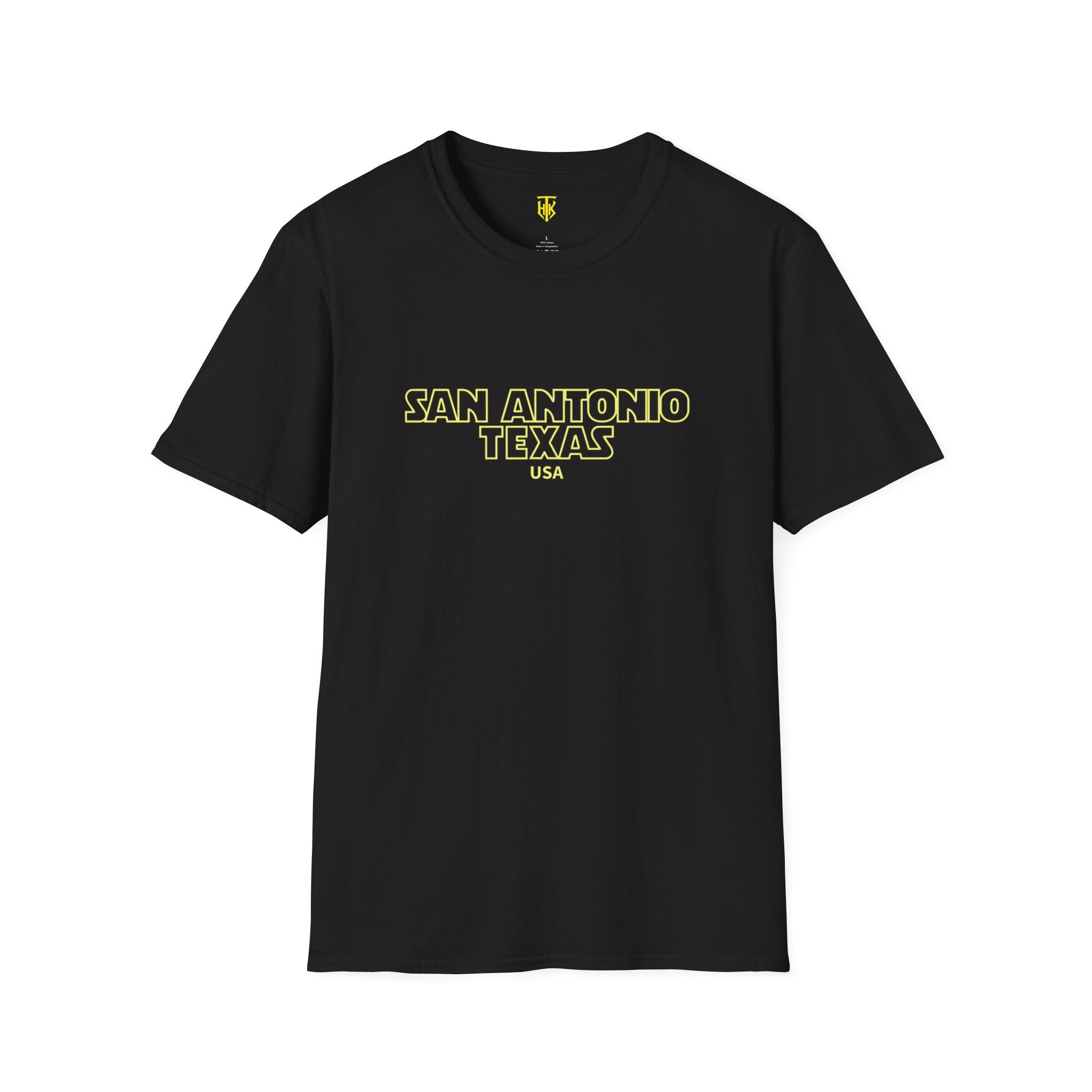 San Antonio Texas USA Graphic T‑Shirt — Retro Neon City Tee
