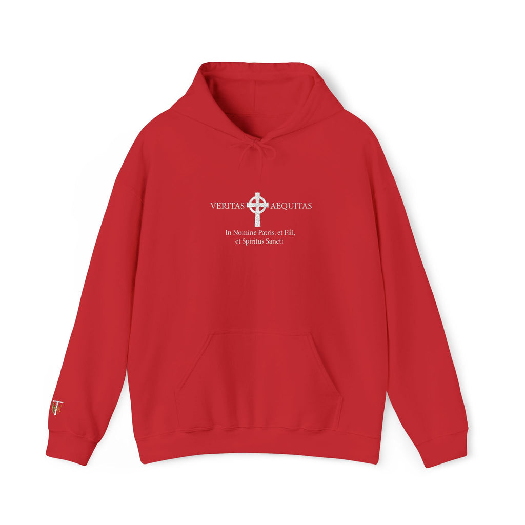 Veritas Aequitas. Embroidered Hoodie
