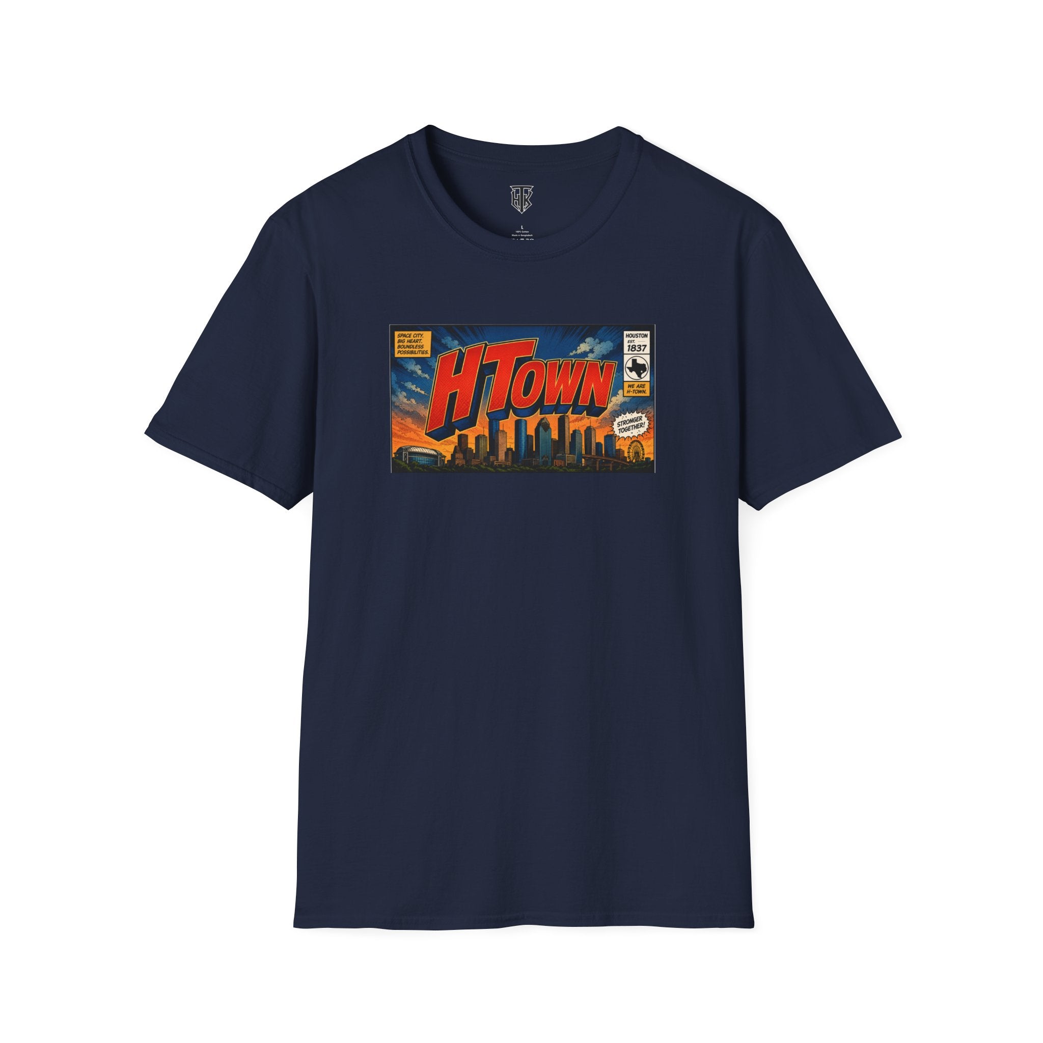 H-Town Comic Skyline Tee
