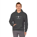 Veritas Aequitas. Embroidered Hoodie