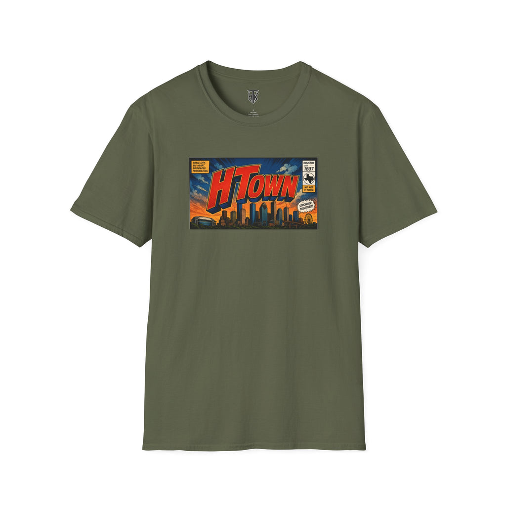 H-Town Comic Skyline Tee
