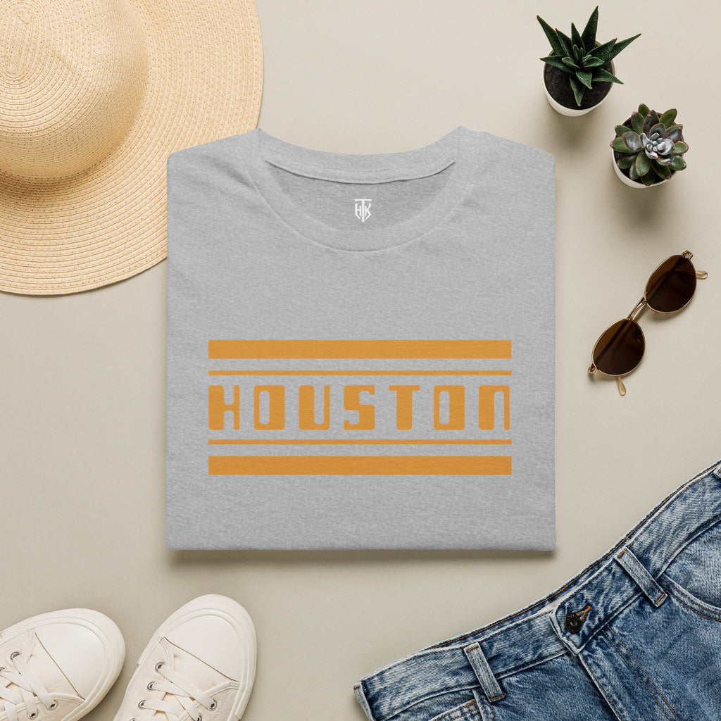 Houston Energy 70's Retro Stripe T-Shirt