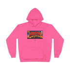 Houston Skyline Hoodie — Vintage Comic Book Design