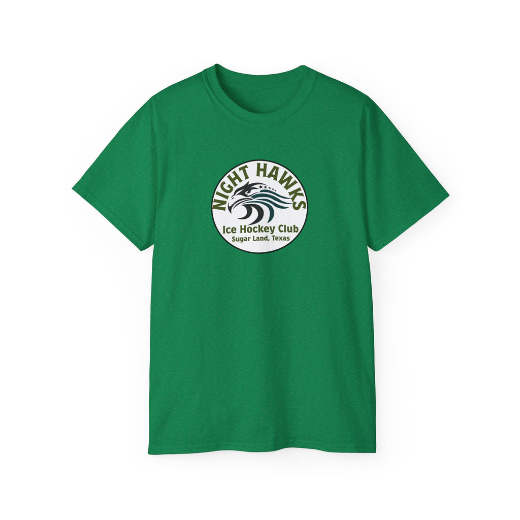 Night Hawks Ice Hockey Club Tee — Sugar Land, Texas Vintage Logo