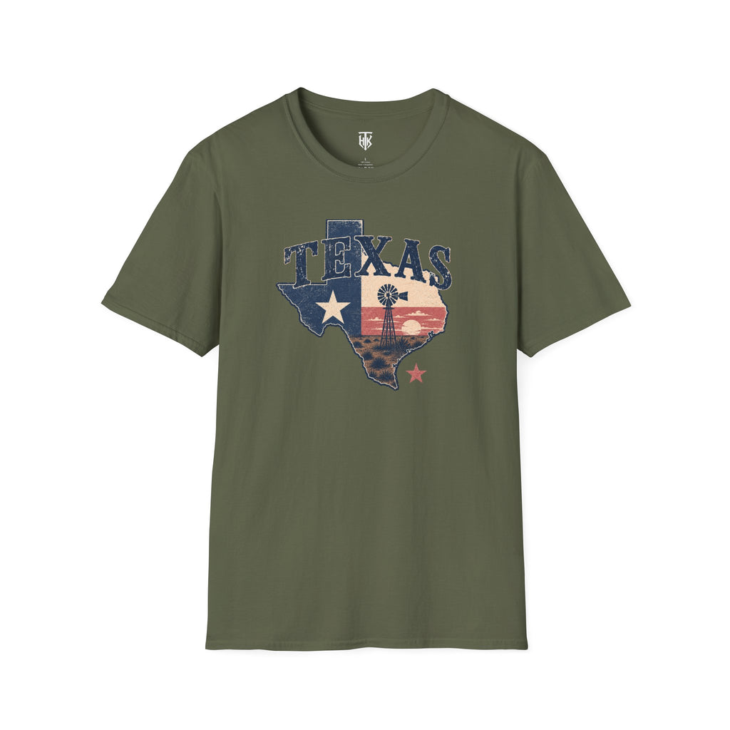 Texas State Silhouette T‑Shirt
