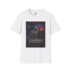"The Humble Knight" Retro Sci‑Fi Armor Poster Tee
