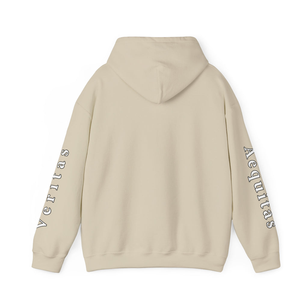 Veritas Aequitas "In Nomine Patris, et Filii, et Spiritus Sancti" Sleeve Scripture Pullover