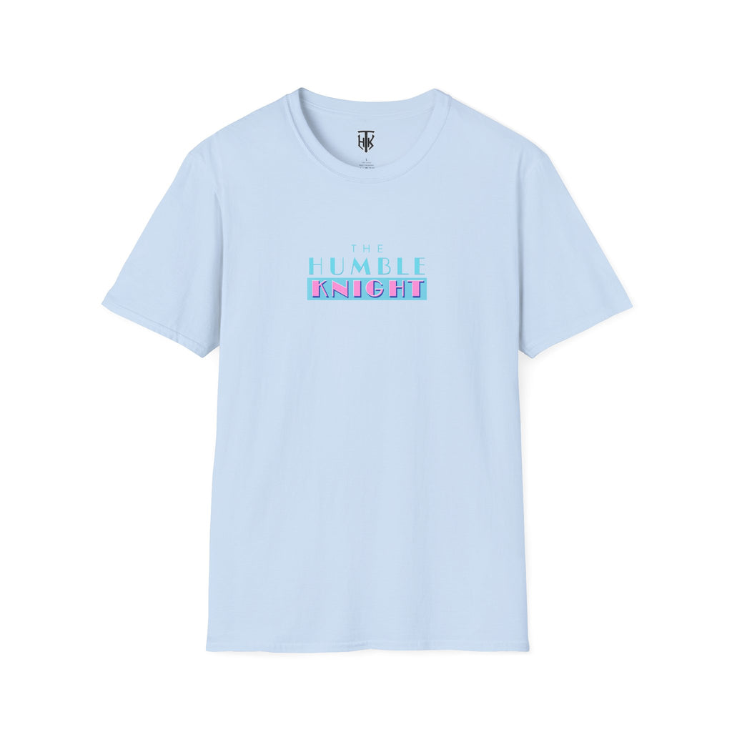 T-Shirt — "The Humble Knight" Retro Pastel Logo Tee