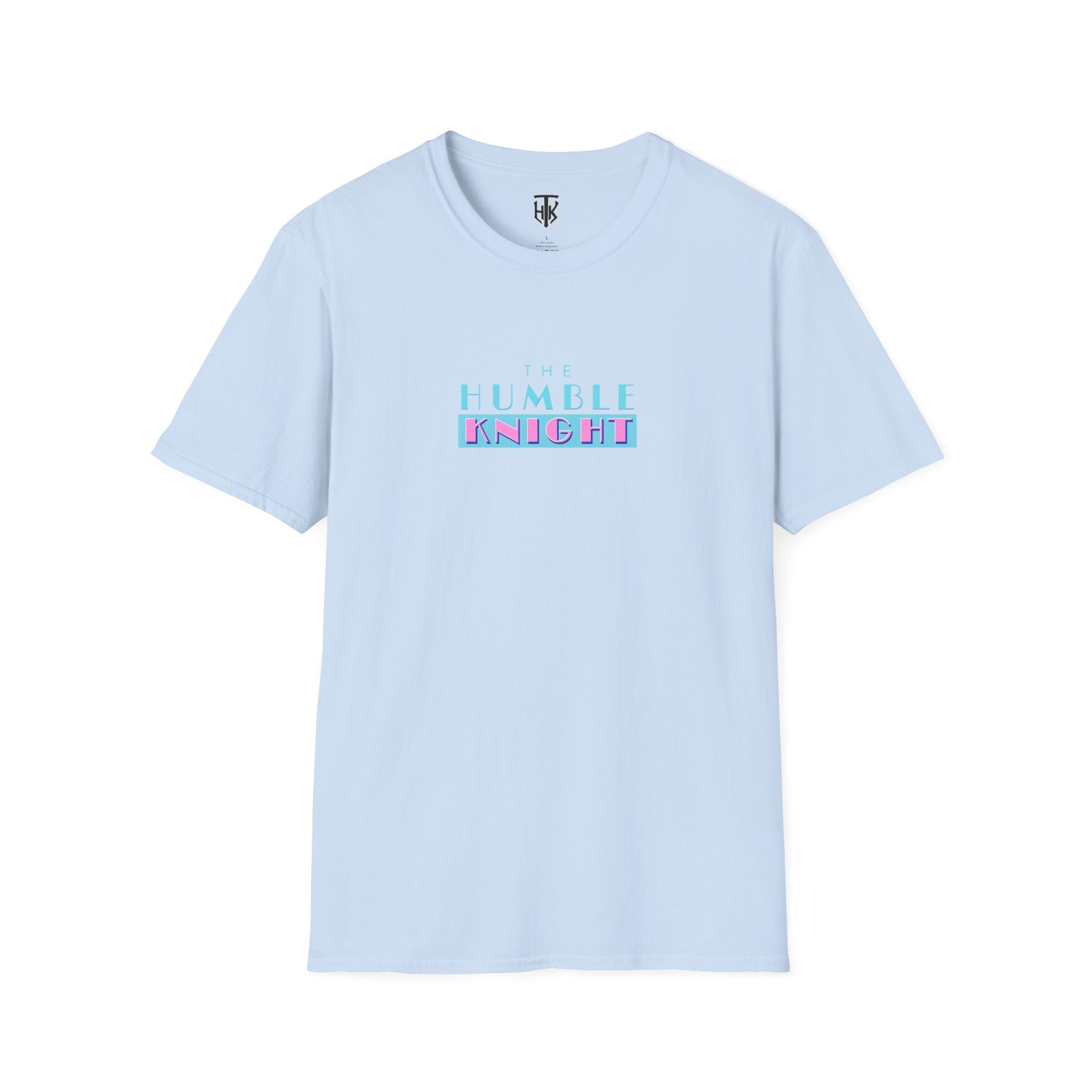T-Shirt — "The Humble Knight" Retro Pastel Logo Tee