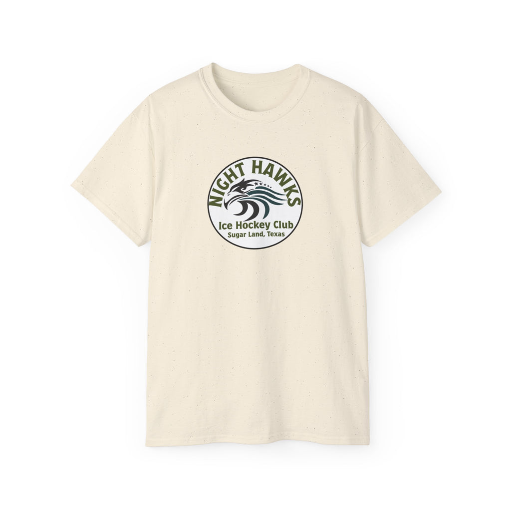 Night Hawks Ice Hockey Club Tee — Sugar Land, Texas Vintage Logo