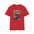 Connecticut Highlands Vintage Racing Tee — "Conn. Highlands" Retro Car Poster T-Shirt
