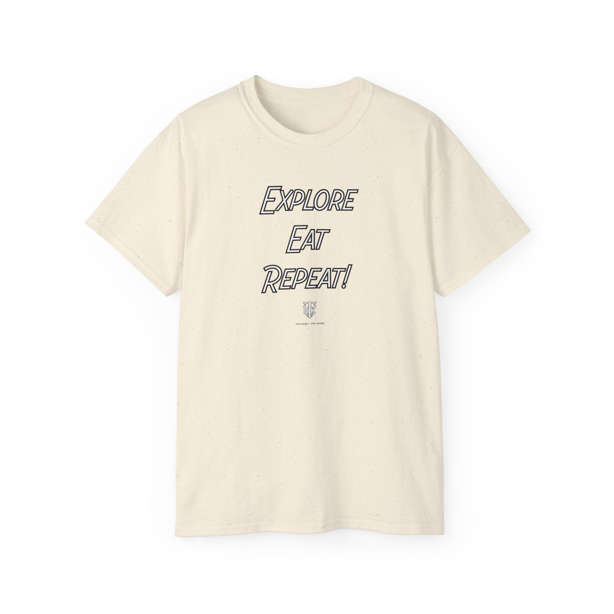 Explore Eat Repeat T-Shirt — Travel & Foodie Tee