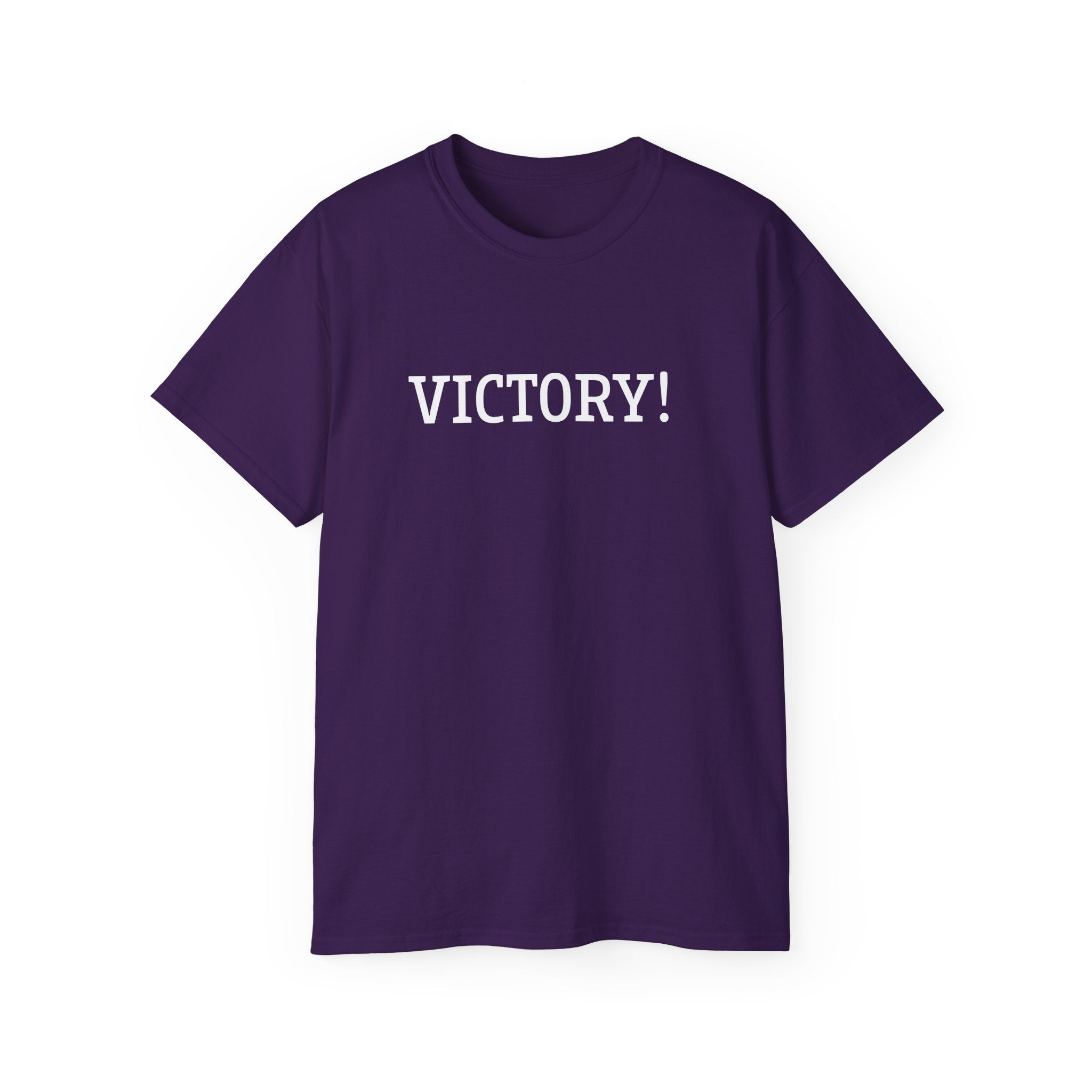 Victory! Graphic Tee - Bold Motivational Cotton T-Shirt