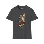 T‑Shirt — 'The Humble Knight' Skeleton Surfer Graphic Tee