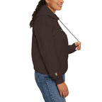 Veritas Aequitas. Embroidered Hoodie