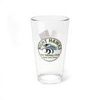 z16oz Mixing Glass — Hockey Club Flags (USA, Canada, Texas)