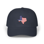 Texas Flag Dad Cap – American USA Lone Star Baseball Hat