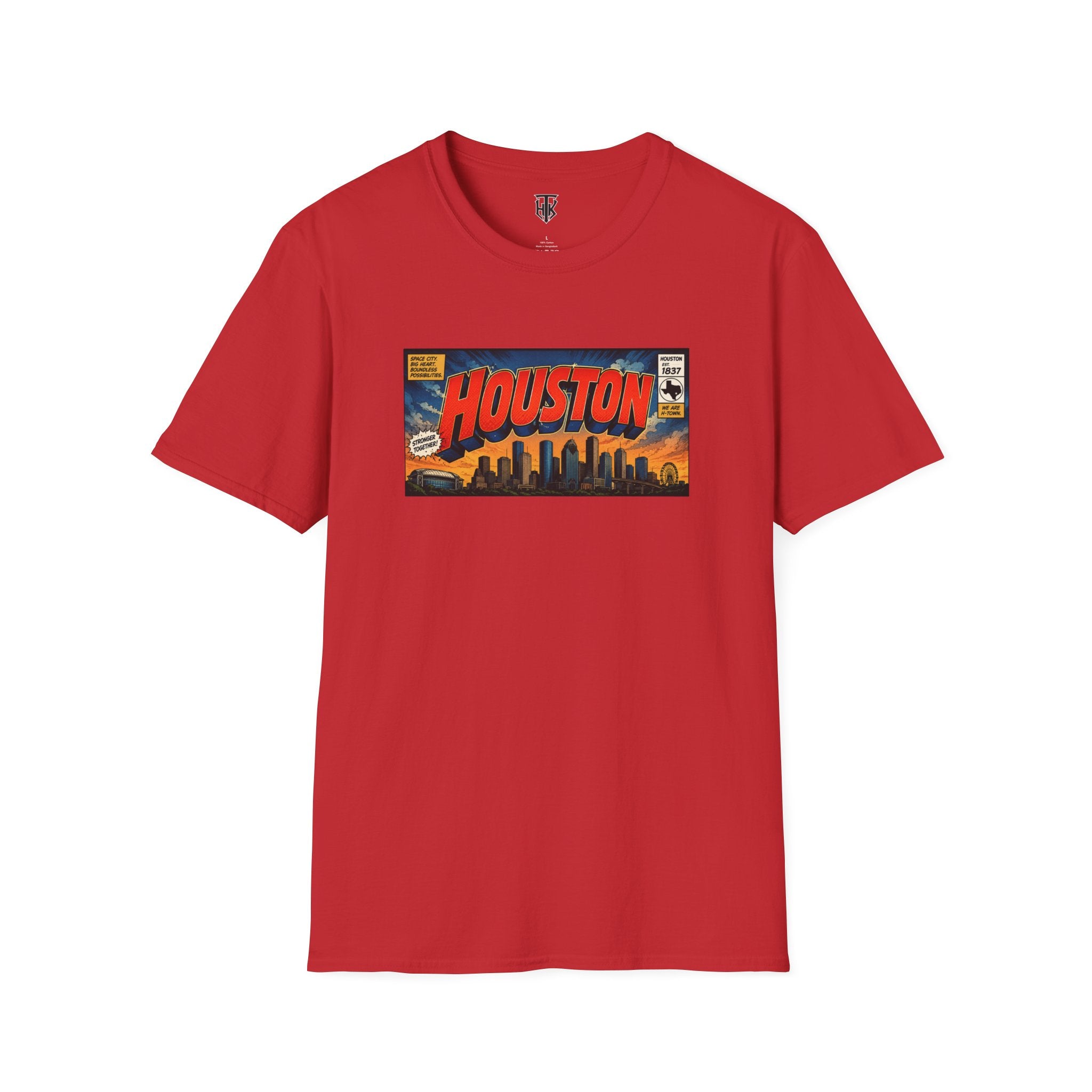 Houston Comic Skyline Tee