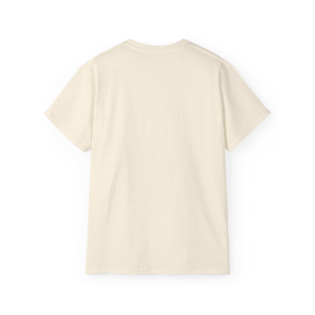 Shield Monogram Tee — Elegant Metallic Initials Graphic T-Shirt
