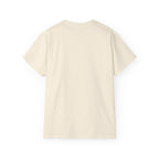 Shield Monogram Tee — Elegant Metallic Initials Graphic T-Shirt
