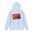Surf Crew Vintage Sunset Hoodie — Beach Surfing Graphic Pullover