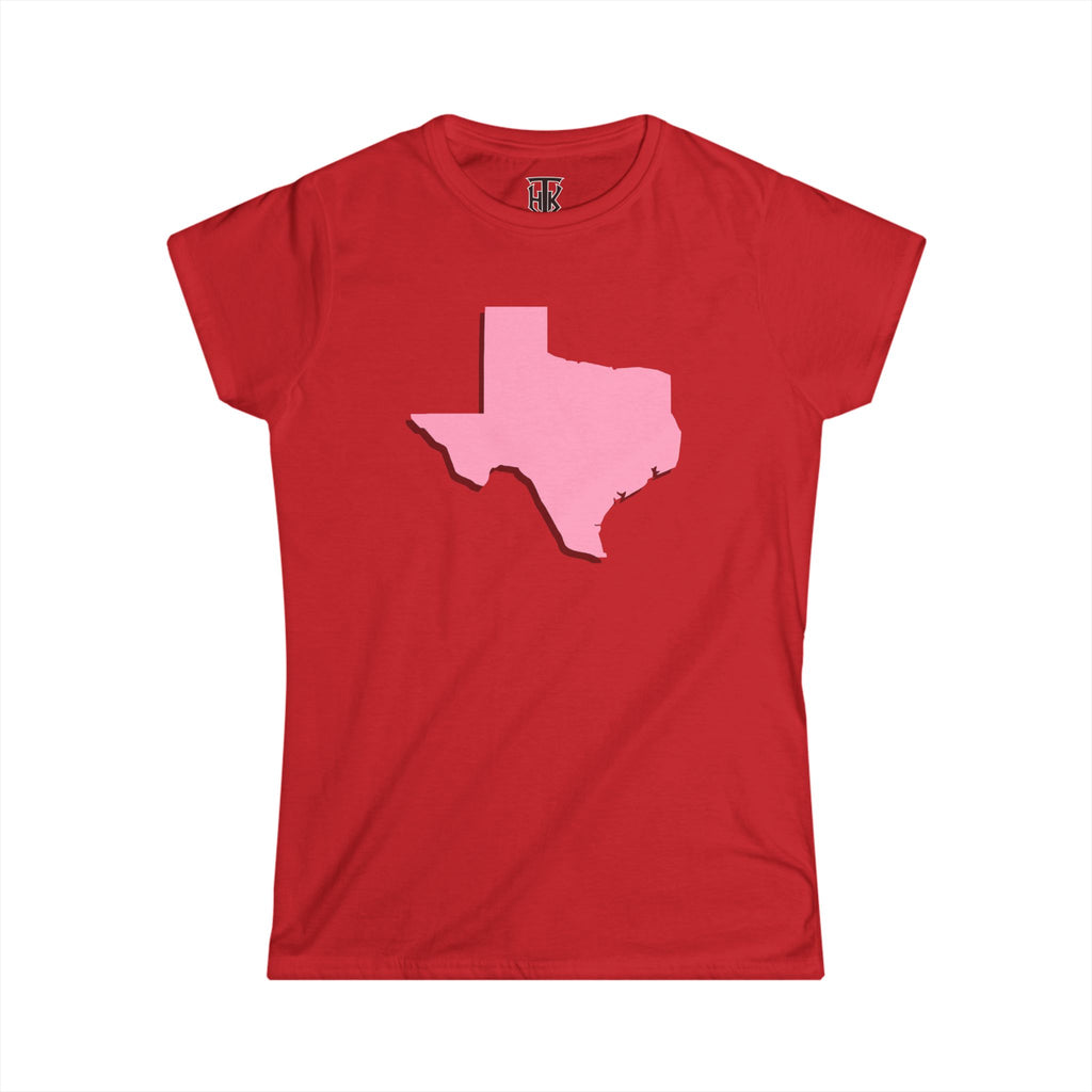 The HumbleKnight Texas Heart Tee – Pink Edition