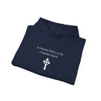 Veritas Aequitas "In Nomine Patris, et Filii, et Spiritus Sancti" Sleeve Scripture Pullover