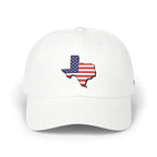 Texas Flag Dad Cap – American USA Lone Star Baseball Hat