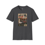 Connecticut Highlands Vintage Racing Tee — "Conn. Highlands" Retro Car Poster T-Shirt