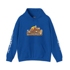 Surf Crew Vintage Sunset Hoodie — Beach Surfing Graphic Pullover