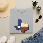Texas Flag Outline T‑Shirt — Lone Star State Map Tee